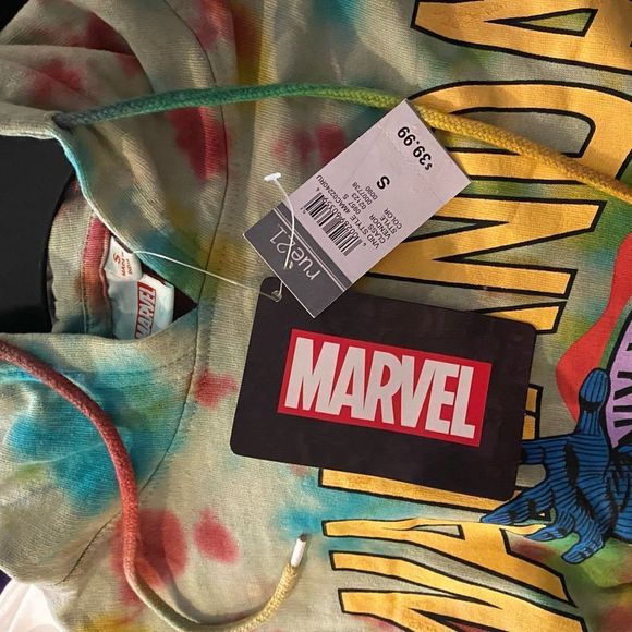 Mens Black Panther Hoodie Brand New - Picture 2 of 3